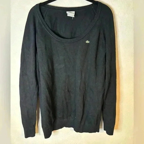 Lacoste Pull‎ Over Cotton Sweater - Picture 1 of 3
